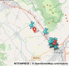 Mappa Via Santa Marinella, 06038 Spello PG, Italia (4.68545)