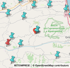 Mappa Madre Teresa di Calcutta, 63065 Ripatransone AP, Italia (6.93)