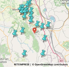 Mappa Via Po, 53047 Sarteano SI, Italia (8.9165)