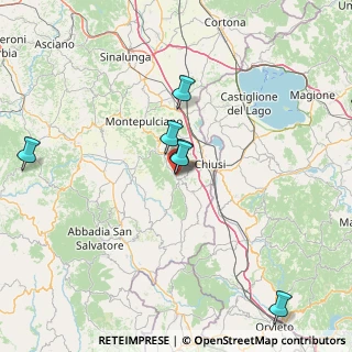 Mappa Via Tevere, 53047 Sarteano SI, Italia (32.62231)