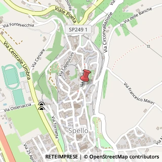 Mappa Via Salnitraria, 15, 06038 Spello, Perugia (Umbria)