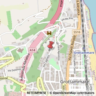 Mappa Via Cagliata, 4, 63066 Grottammare, Ascoli Piceno (Marche)
