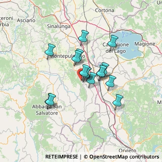 Mappa Via dei Cappuccini, 53047 Sarteano SI, Italia (10.58375)