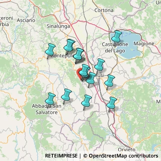 Mappa Via dei Cappuccini, 53047 Sarteano SI, Italia (10.54176)