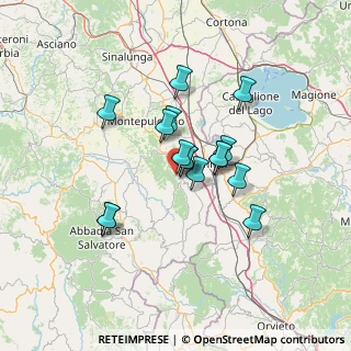 Mappa Via S. Andrea, 53047 Sarteano SI, Italia (10.55375)