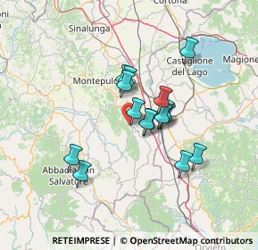 Mappa Via S. Andrea, 53047 Sarteano SI, Italia (10.84467)