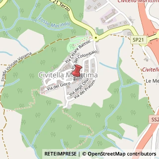 Mappa Via I Maggio, 6, 58045 Civitella Paganico, Grosseto (Toscana)