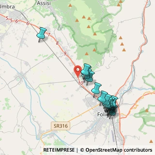 Mappa 06038 Spello PG, Italia (4.255)