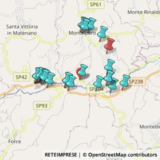 Mappa Contrada Santa Maria, 63853 Montelparo FM, Italia (1.95769)