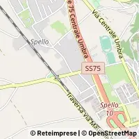 Map Spello