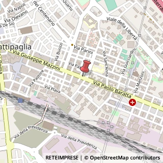 Mappa Via Paolo Baratta, 57, 84091 Battipaglia, Salerno (Campania)