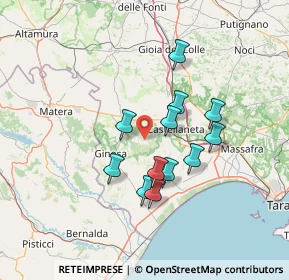 Mappa 74011 Castellaneta TA, Italia (12.30917)