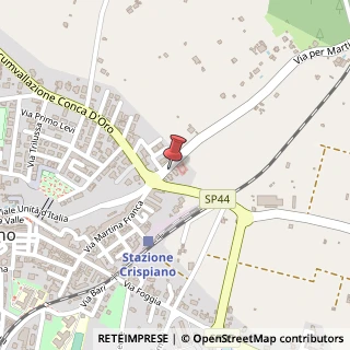 Mappa Via Martina Franca, 86, 74012 Crispiano, Taranto (Puglia)