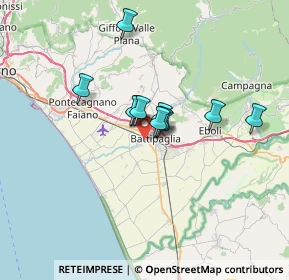 Mappa Via Spineta S.P. 135 - Località Villani, 84091 Battipaglia SA, Italia (4.74091)