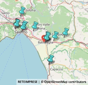Mappa Via Spineta S.P. 135 - Località Villani, 84091 Battipaglia SA, Italia (14.092)