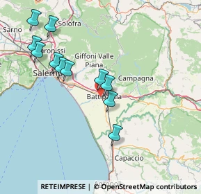 Mappa Via Spineta S.P. 135 - Località Villani, 84091 Battipaglia SA, Italia (16.54364)