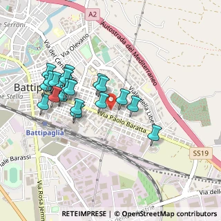 Mappa Via P. Metastasio, 84091 Battipaglia SA, Italia (0.476)