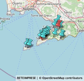 Mappa Via Nastro Azzurro, 80063 Sorrento NA, Italia (8.461)