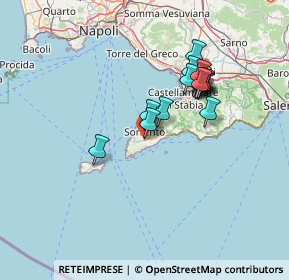 Mappa Via Nastro Azzurro, 80063 Sorrento NA, Italia (13.16556)