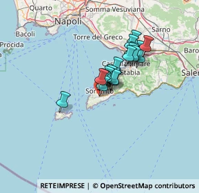 Mappa Via Nastro Azzurro, 80063 Sorrento NA, Italia (9.5715)