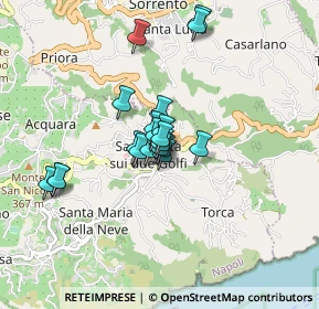 Mappa Via Nastro Azzurro, 80063 Sorrento NA, Italia (0.6345)