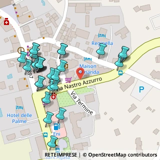 Mappa Via Nastro Azzurro, 80063 Sorrento NA, Italia (0.0931)