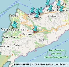 Mappa Via Nastro Azzurro, 80063 Sorrento NA, Italia (2.58727)