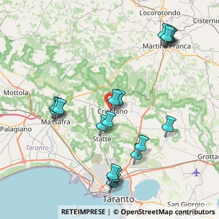 Mappa Via Mesole, 74012 Crispiano TA, Italia (10.149)