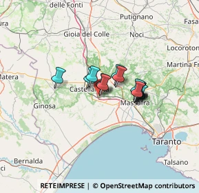 Mappa Via Battisti, 74018 Palagianello TA, Italia (8.755)