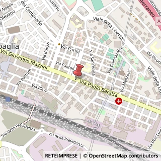 Mappa Via Paolo Baratta, 66, 84091 Battipaglia, Salerno (Campania)