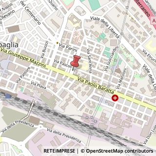 Mappa Via A. De Gasperi, 10, 84091 Battipaglia, Salerno (Campania)