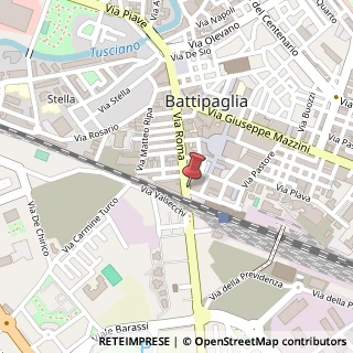 Mappa Piazza Farina Numero, 12, 84091 Battipaglia, Salerno (Campania)