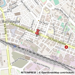 Mappa Via Eduardo de Filippo, 32, 84091 Battipaglia, Salerno (Campania)