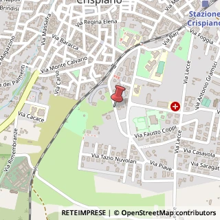 Mappa Via Piave, 63, 74012 Crispiano, Taranto (Puglia)