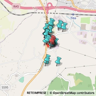 Mappa Strada in Costruzione, 85050 Tito PZ, Italia (0.26071)