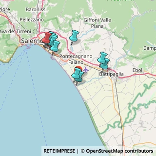 Mappa Via Lago Laceno, 84098 Pontecagnano Faiano SA, Italia (7.40727)
