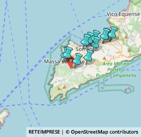 Mappa SP Turro - Pastena, 80061 Massa Lubrense NA (2.96909)