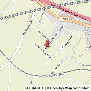 Mappa Via delle Due Colonne, 25, 84025 Eboli, Salerno (Campania)