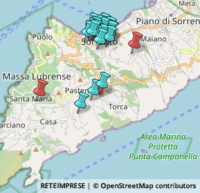 Mappa Via III, 80061 Massa Lubrense NA, Italia (2.1)