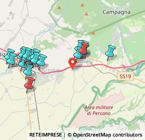 Mappa Via Pier Donato LAURIA, 84025 Eboli SA, Italia (4.5365)