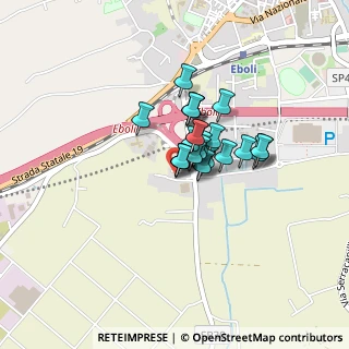 Mappa Via Pier Donato LAURIA, 84025 Eboli SA, Italia (0.244)