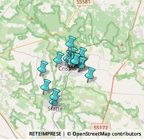 Mappa Via Scaletta, 74012 Crispiano TA, Italia (1.5955)