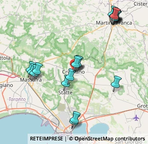 Mappa Via Scaletta, 74012 Crispiano TA, Italia (9.69)