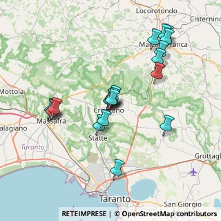 Mappa Vico Foggia, 74012 Crispiano TA, Italia (7.8925)