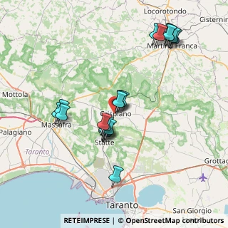 Mappa Via Massafra, 74012 Crispiano TA, Italia (8.2075)