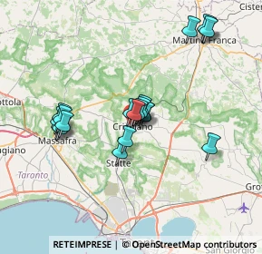 Mappa Via Massafra, 74012 Crispiano TA, Italia (6.84)