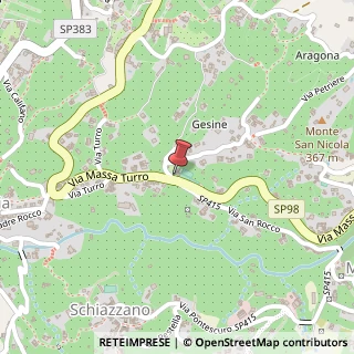 Mappa Via Turro, 3, 80061 Massa Lubrense, Napoli (Campania)