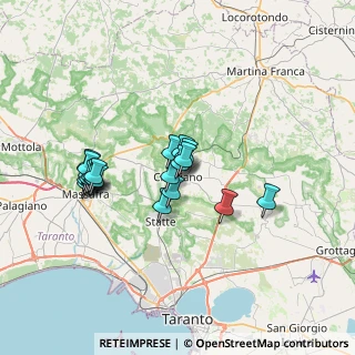Mappa Via Torquato Tasso, 74012 Crispiano TA, Italia (6.403)