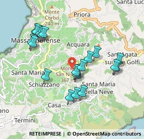 Mappa Via Titigliano, 80061 Massa Lubrense NA, Italia (0.9635)