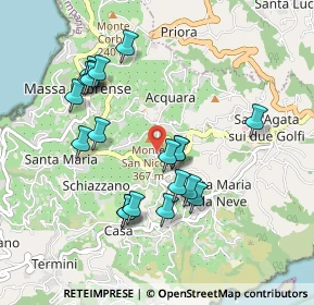 Mappa Via Titigliano, 80061 Massa Lubrense NA, Italia (0.9775)